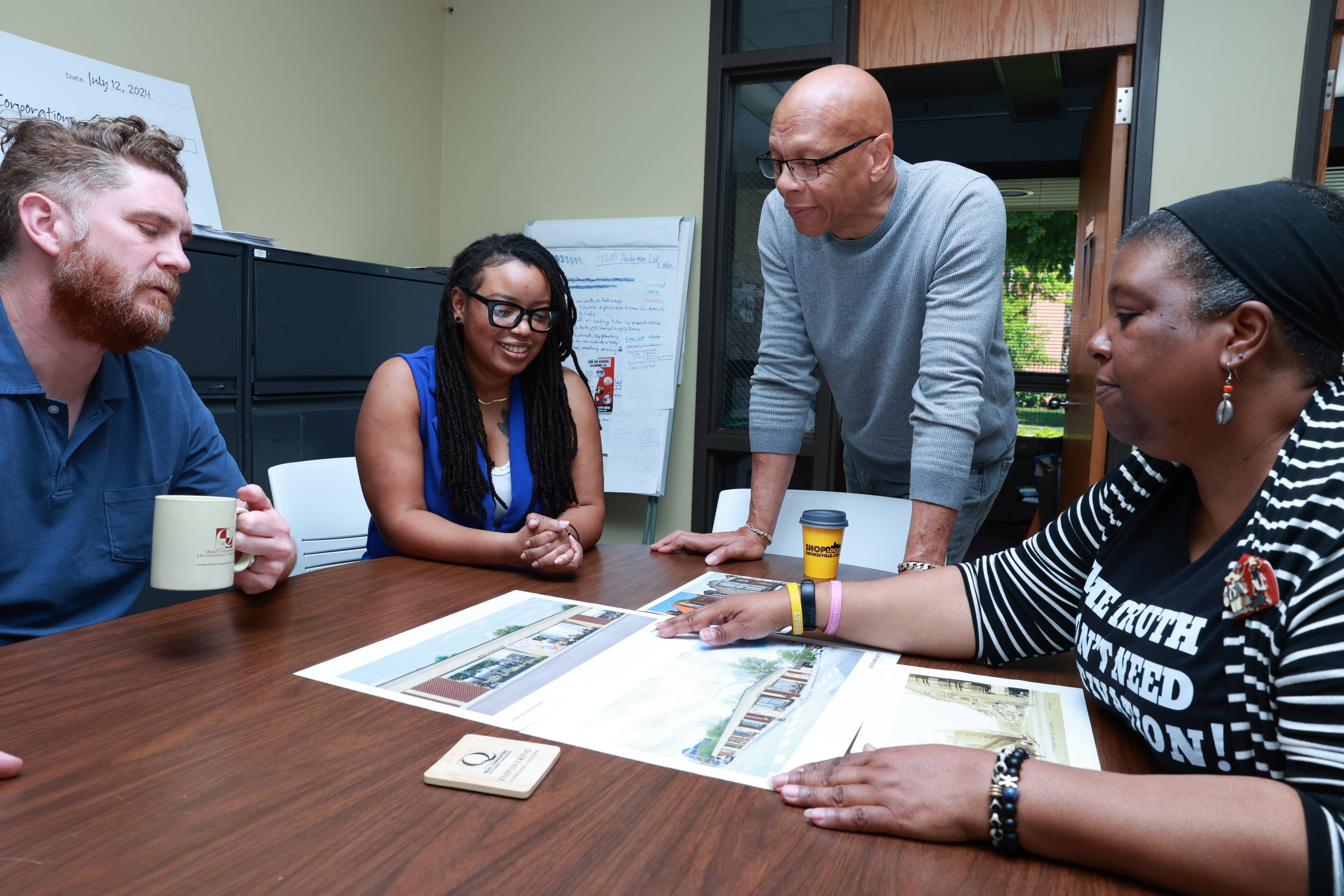 Business collaboration meeting