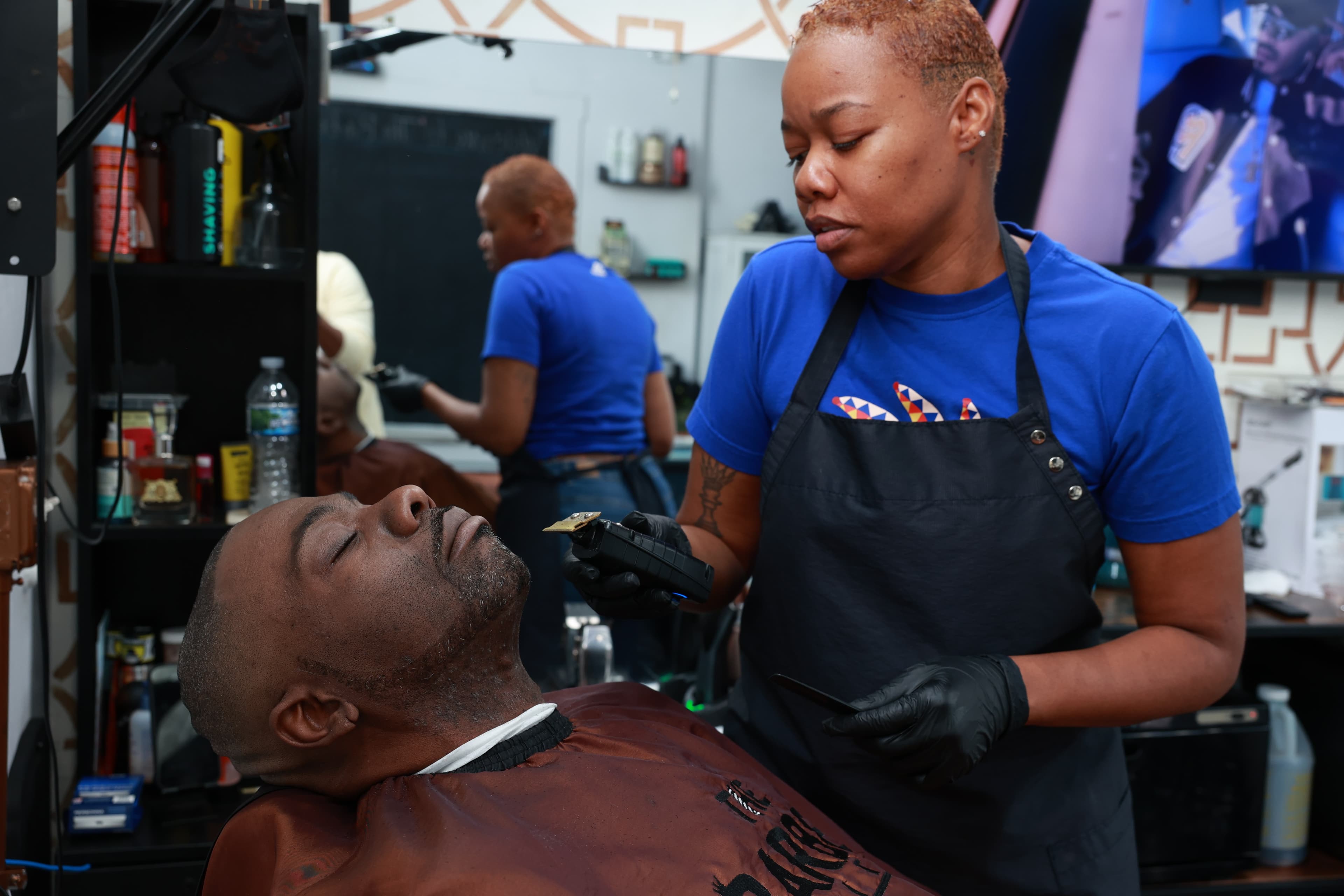 Barber shop service